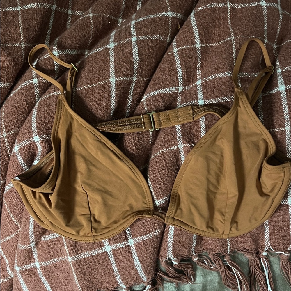 Billabong Underwire Bikini Top Golden Brown XXL